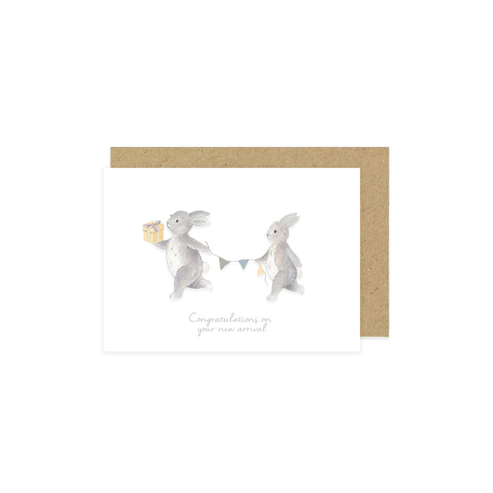 New Arrival Bunny Card