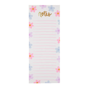 Daisies To Do List Pad