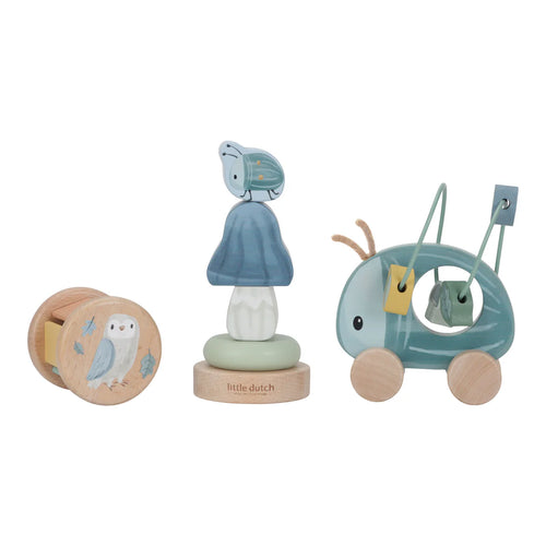 Forest Friends Wooden Toys Gift Set