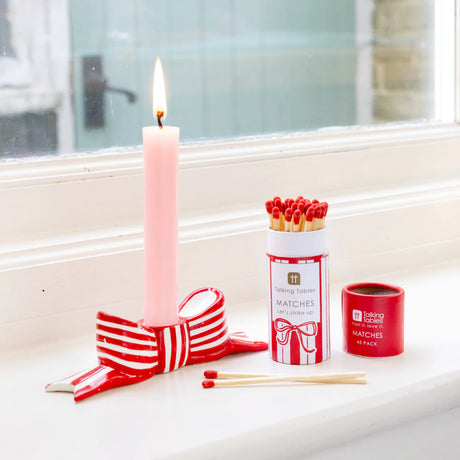 Red Bow Small Matches