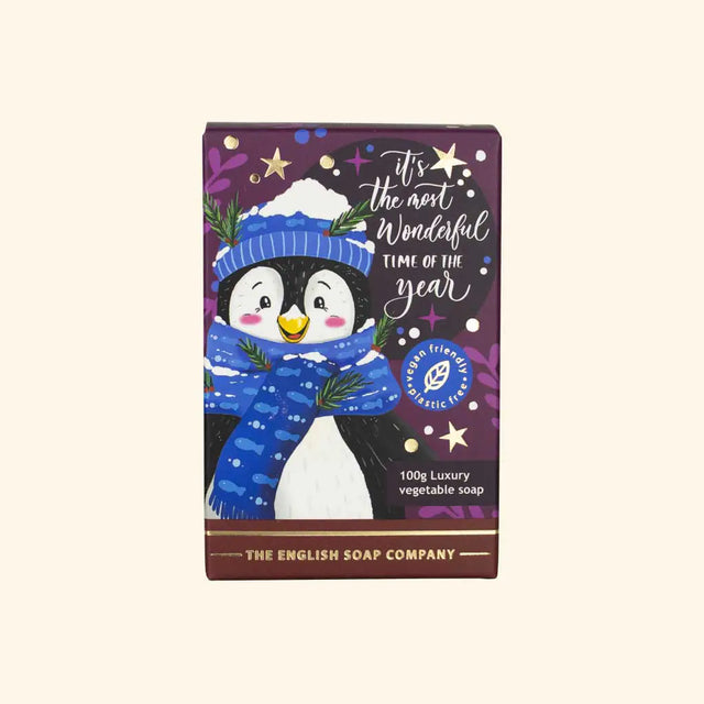 Most Wonderful Time Penguin Soap
