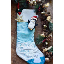 Load image into Gallery viewer, Penguin Christmas Stocking