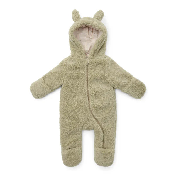 Teddy One Piece Suit: Soft Green