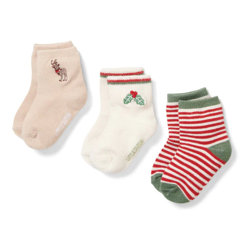 Christmas Set Of Baby Socks