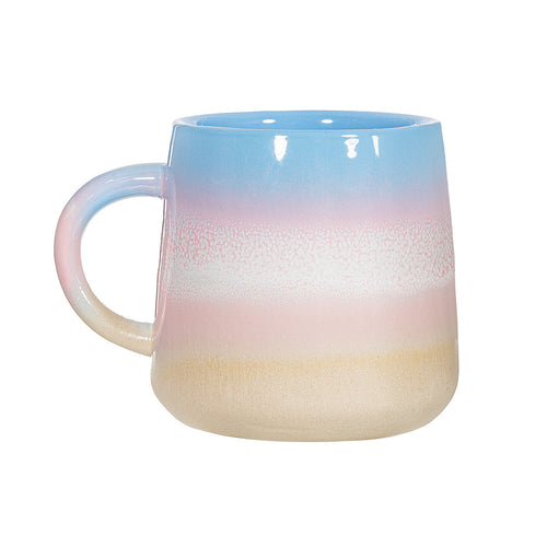 Blue Pink Ombre Glaze Mug