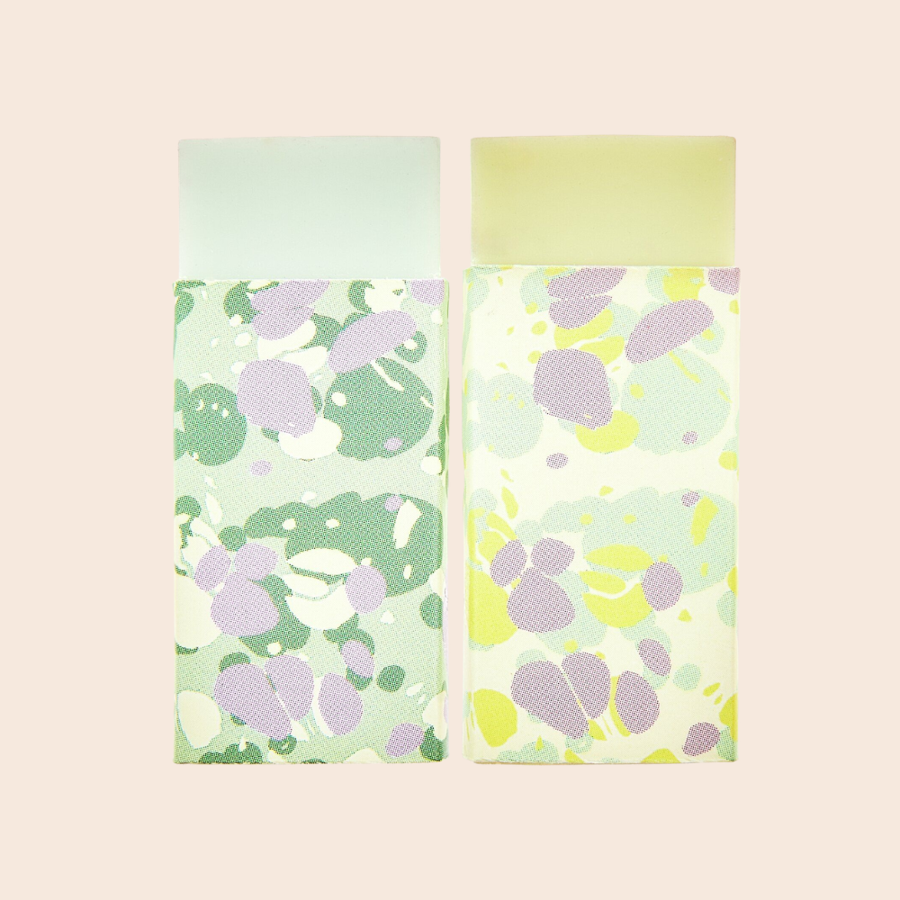 Floral Pastel Eraser Set