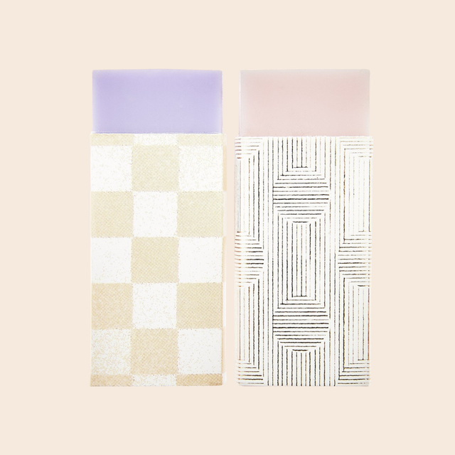 Floral Pastel Eraser Set