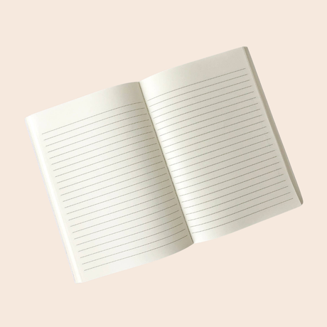 Hand Marbled Blue Notebook