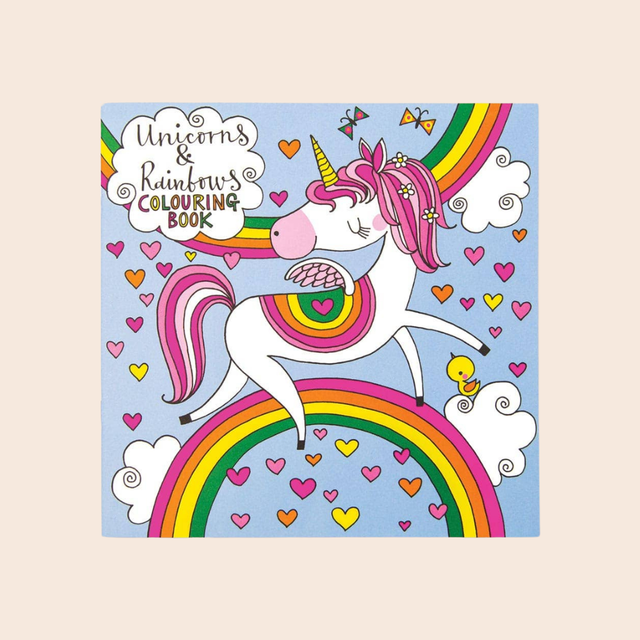 Unicorns & Rainbows Colouring Book