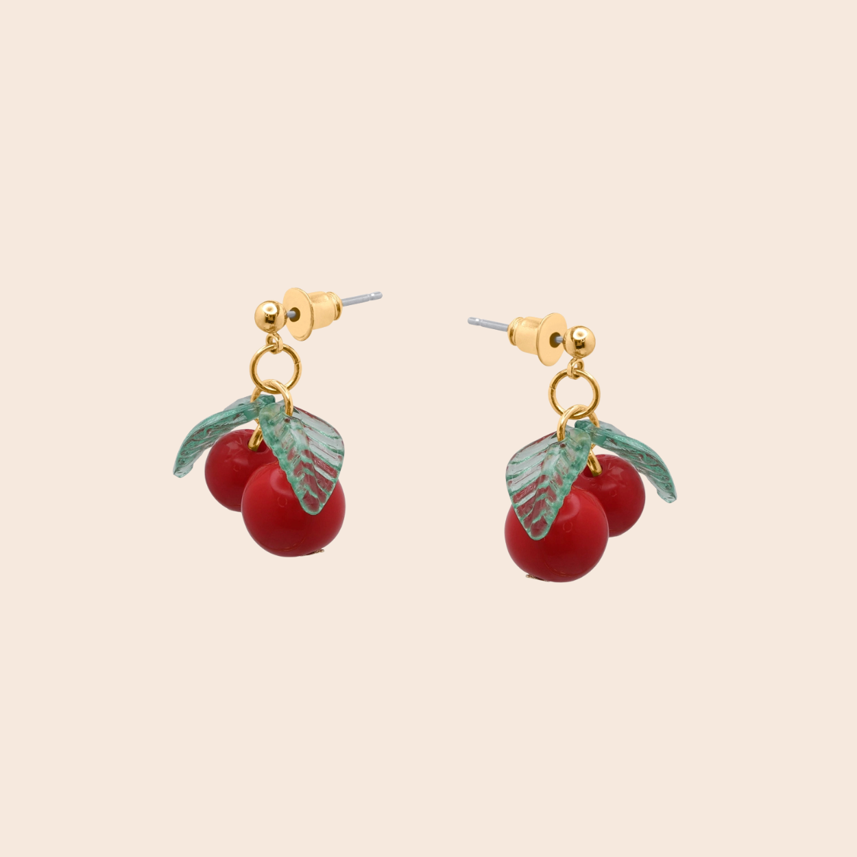 Dangly Fruit Drop Earrings