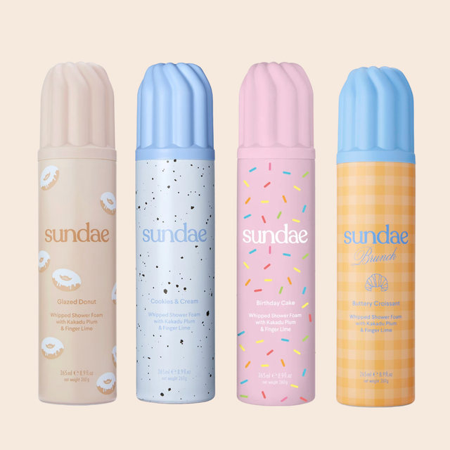 Sundae Special Edition Whipped Shower Foams