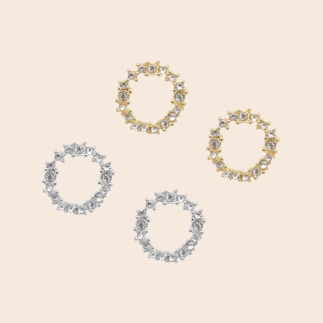 Crystal Cluster Earrings