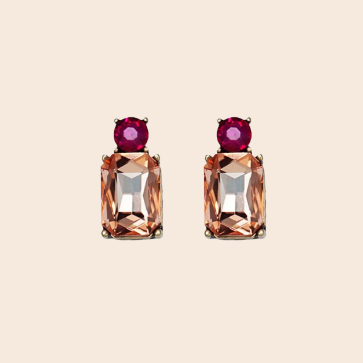 Mini Gem Earrings