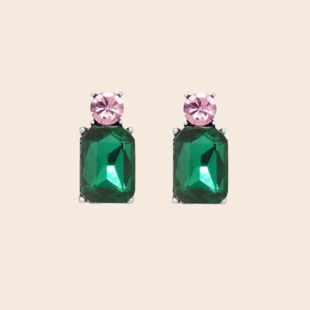 Mini Gem Earrings