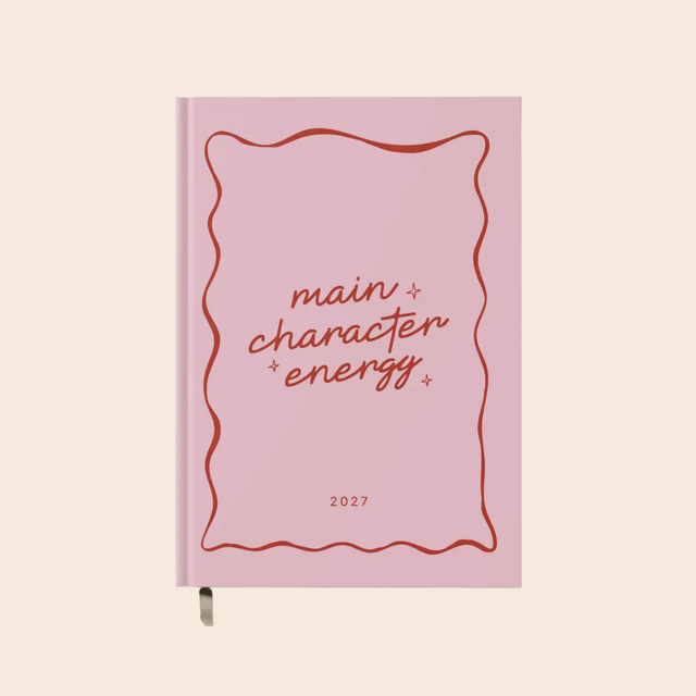 Main Character Energy 2027 Diary