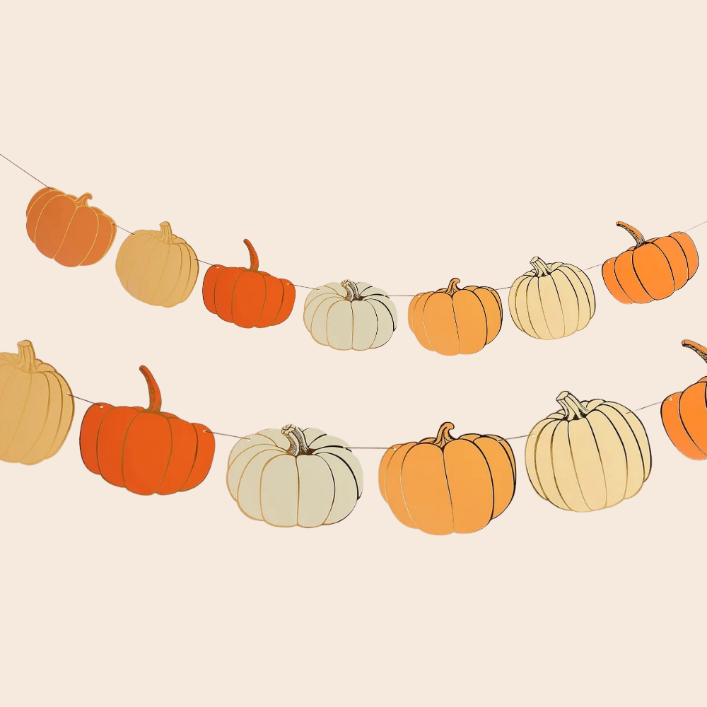 Autumnal Pumpkin Garland