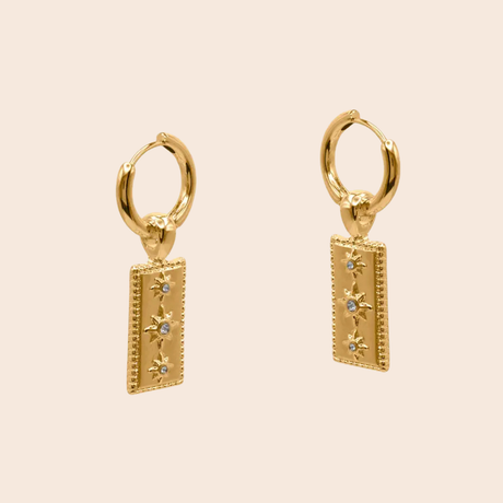 Sirens Charms Huggie Earrings