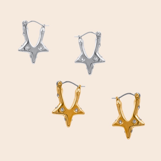 Symbols of Power Star Petite Earrings