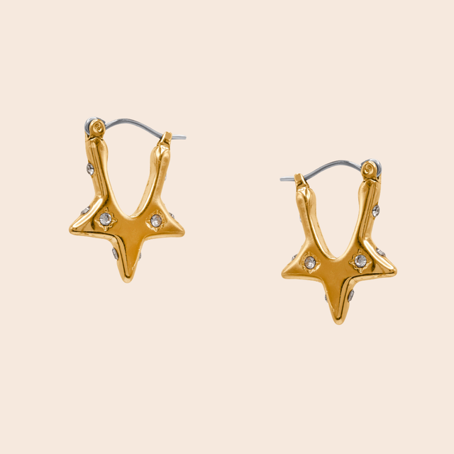 Symbols of Power Star Petite Earrings