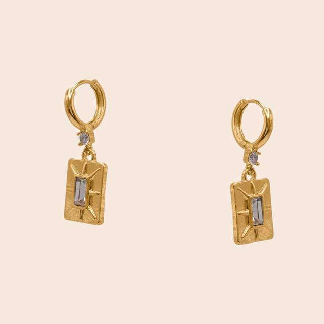 Symbols of Power Gate Petite Earrings