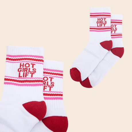 Slogan Organic Sports Socks