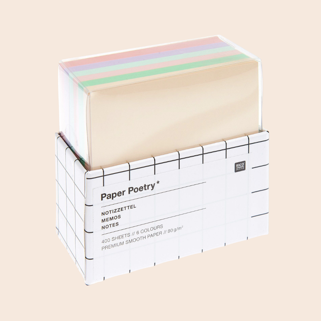 Pastel Memo Notes Box
