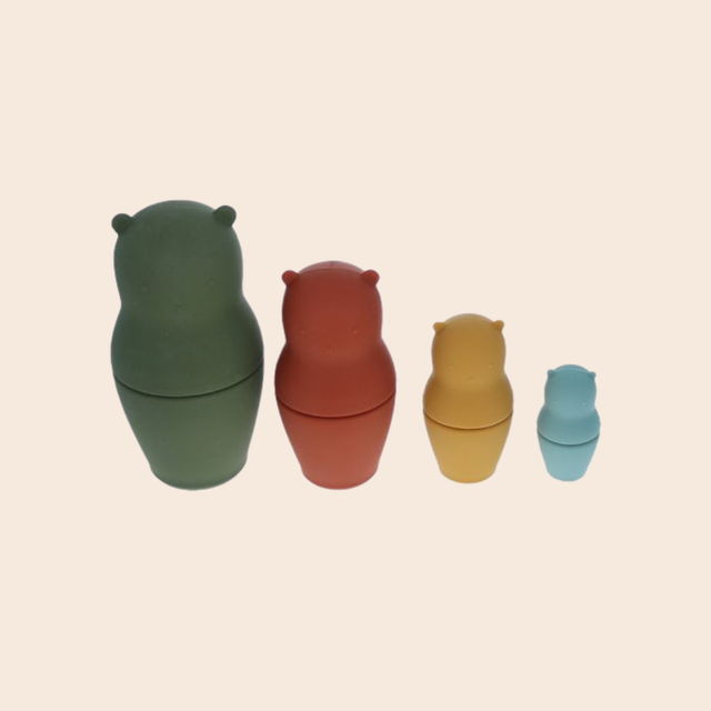 Silicone Stacking Bears