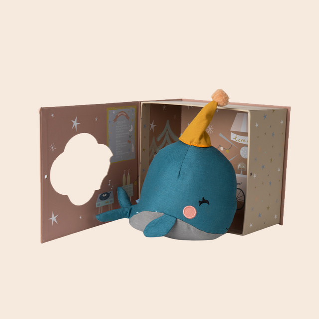 Wendy Whale Plush in Gift Box