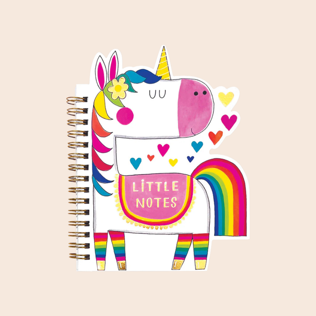 Unicorn Shaped Notebook