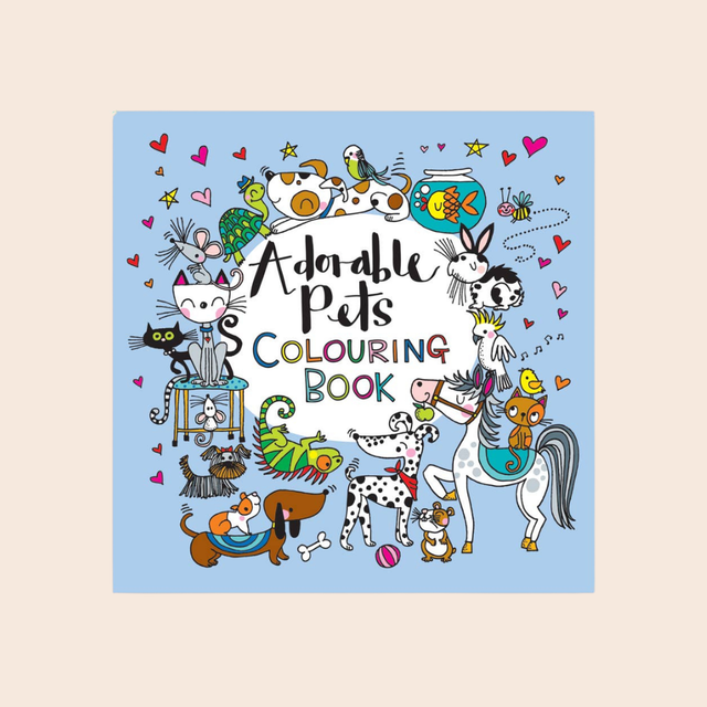 Adorable Pets Colouring Book