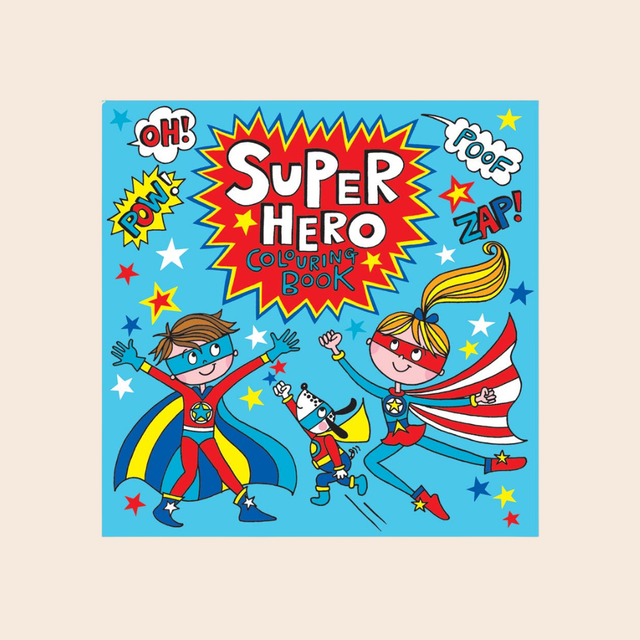 Super Hero Colouring Book