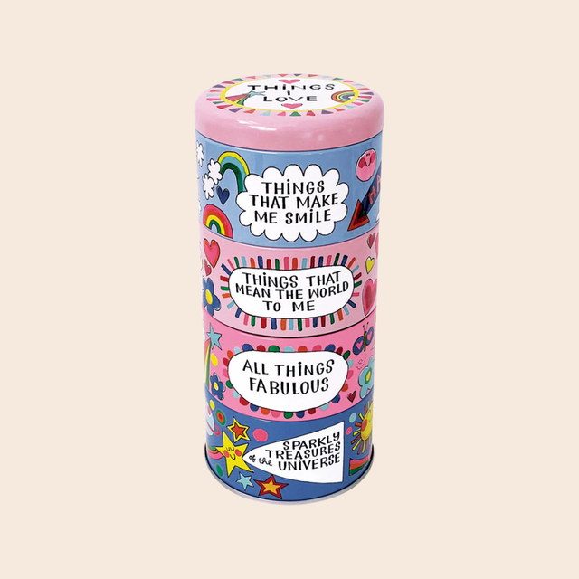 Things I Love Stacking Tins