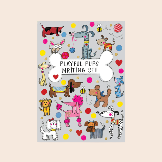 Playful Pups Writing Set