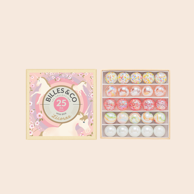 Unicorn Marbles Box