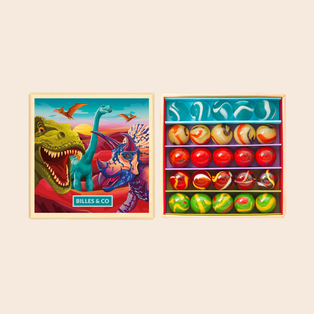 Dinosaur Marbles Box