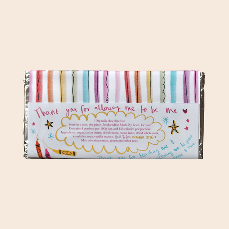 Thank You Teacher Milk Chocolate Bar