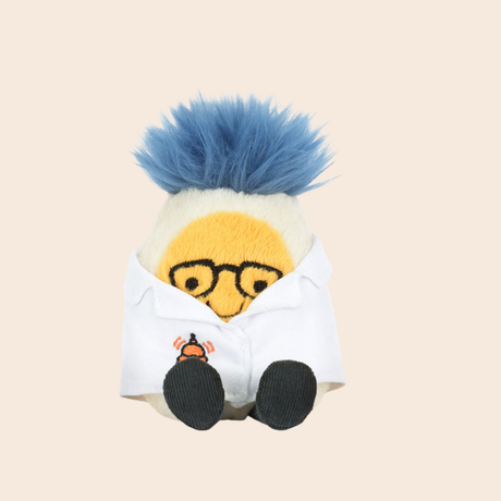 Amuseables Boiled Egg Scientist Outfit