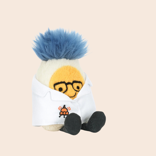 Amuseables Boiled Egg Scientist Outfit