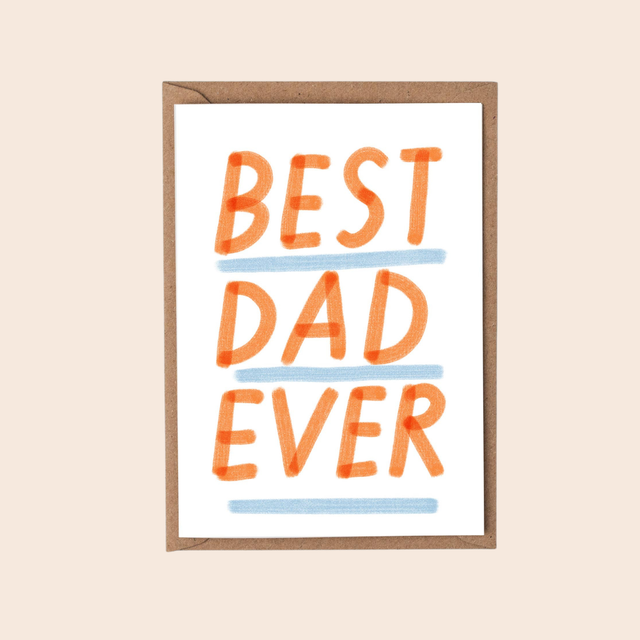 Best Dad Ever Card