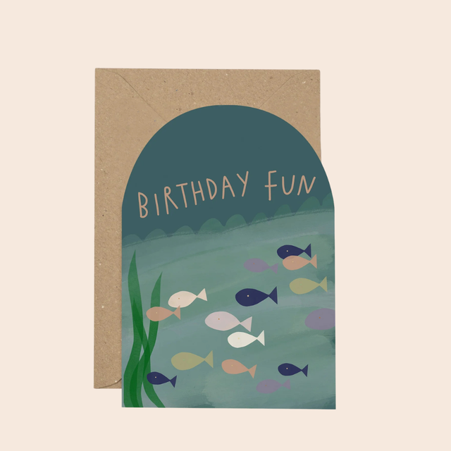 Birthday Fun Fish Card