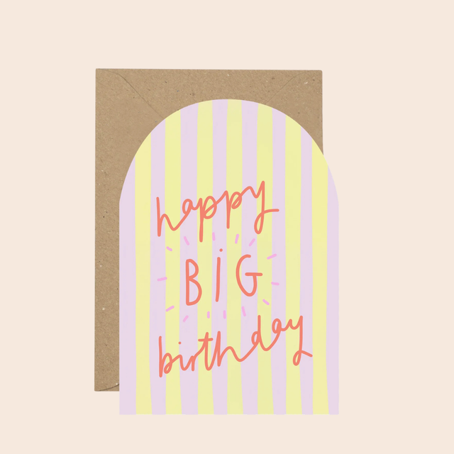 Happy Big Birthday Card