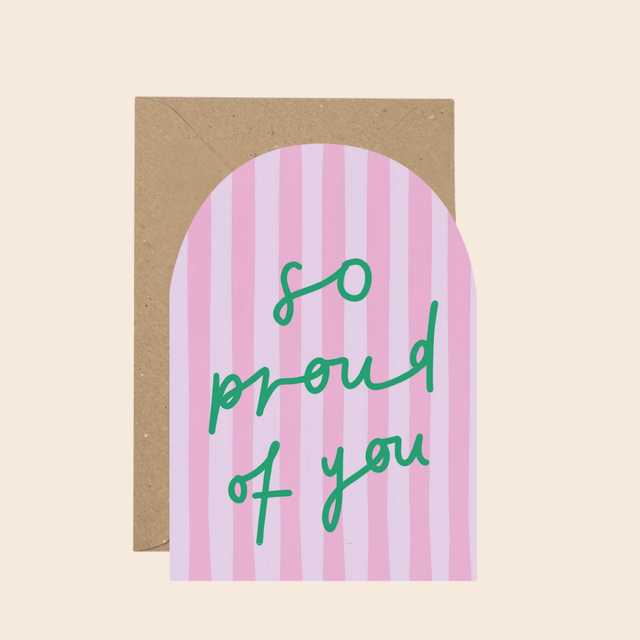 So Proud of You Card