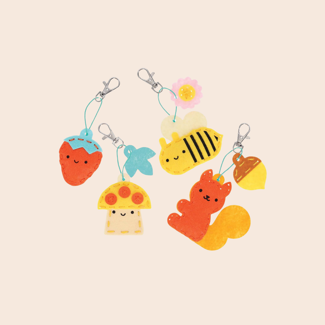 Mini Craft Kit: Bag Charm Pals