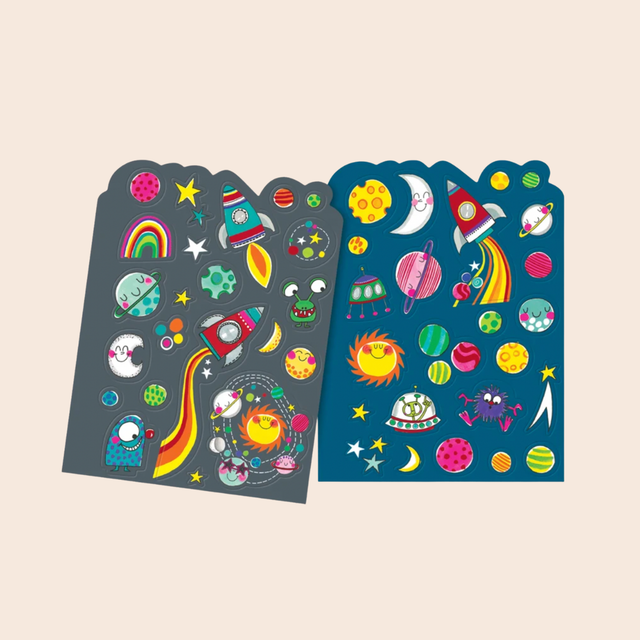 Cosmic Die-cut Sticker Book