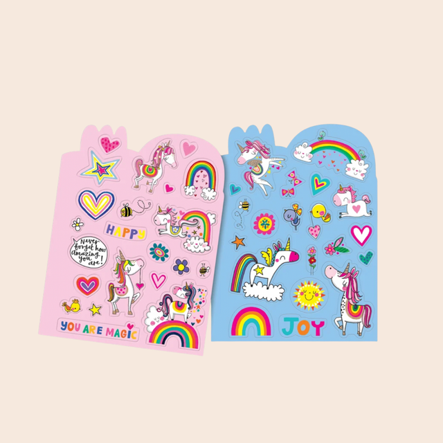 Magical Unicorn Die-cut Sticker Book