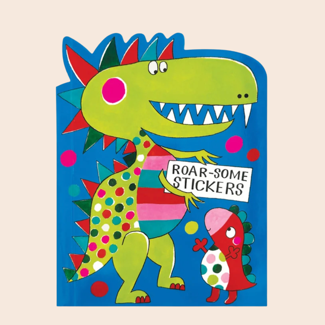 Roarsome Dinosaur Die-cut Sticker Book