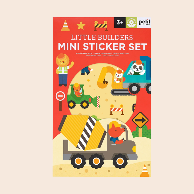 Little Builders Mini Sticker Set