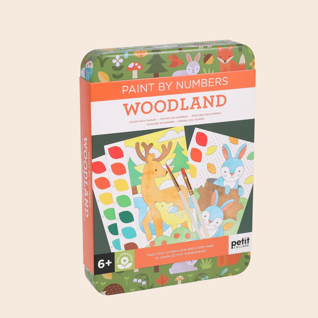 Paint by Numbers: Woodland