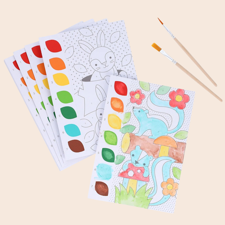 Paint by Numbers: Woodland