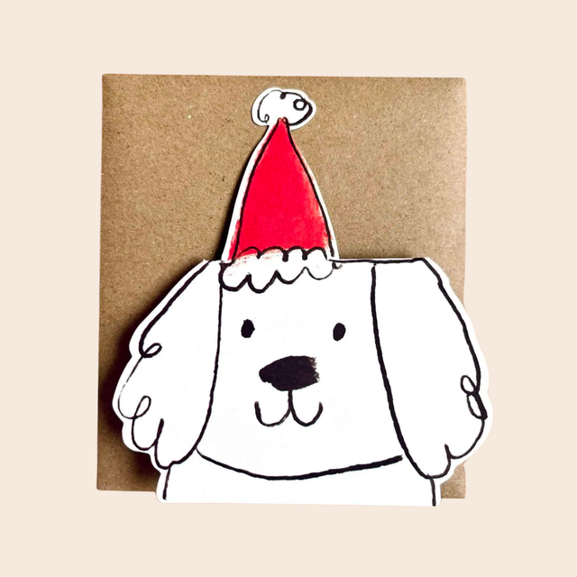 Christmas Dog Card